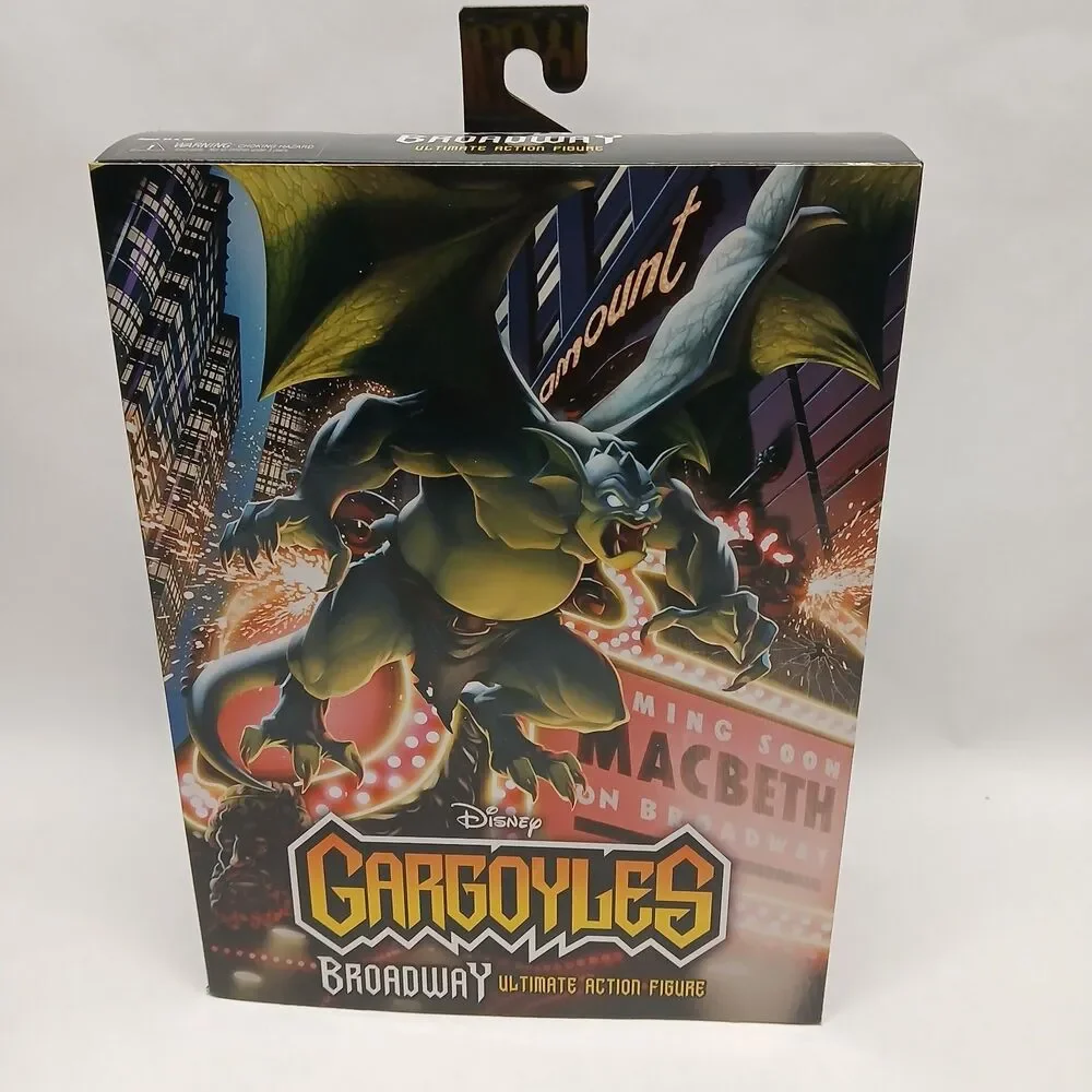Disney Gargoyles Broadway Ultimate Action Figure NECA New 2023 UPC 634482345139